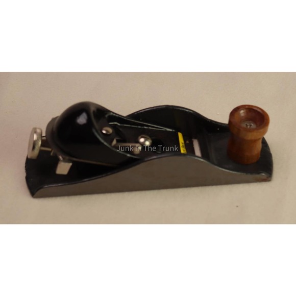 Buck Brothers 7" Adjustable Block Wood Plane Steel Metal Wooden Handle - Picture 3 of 4